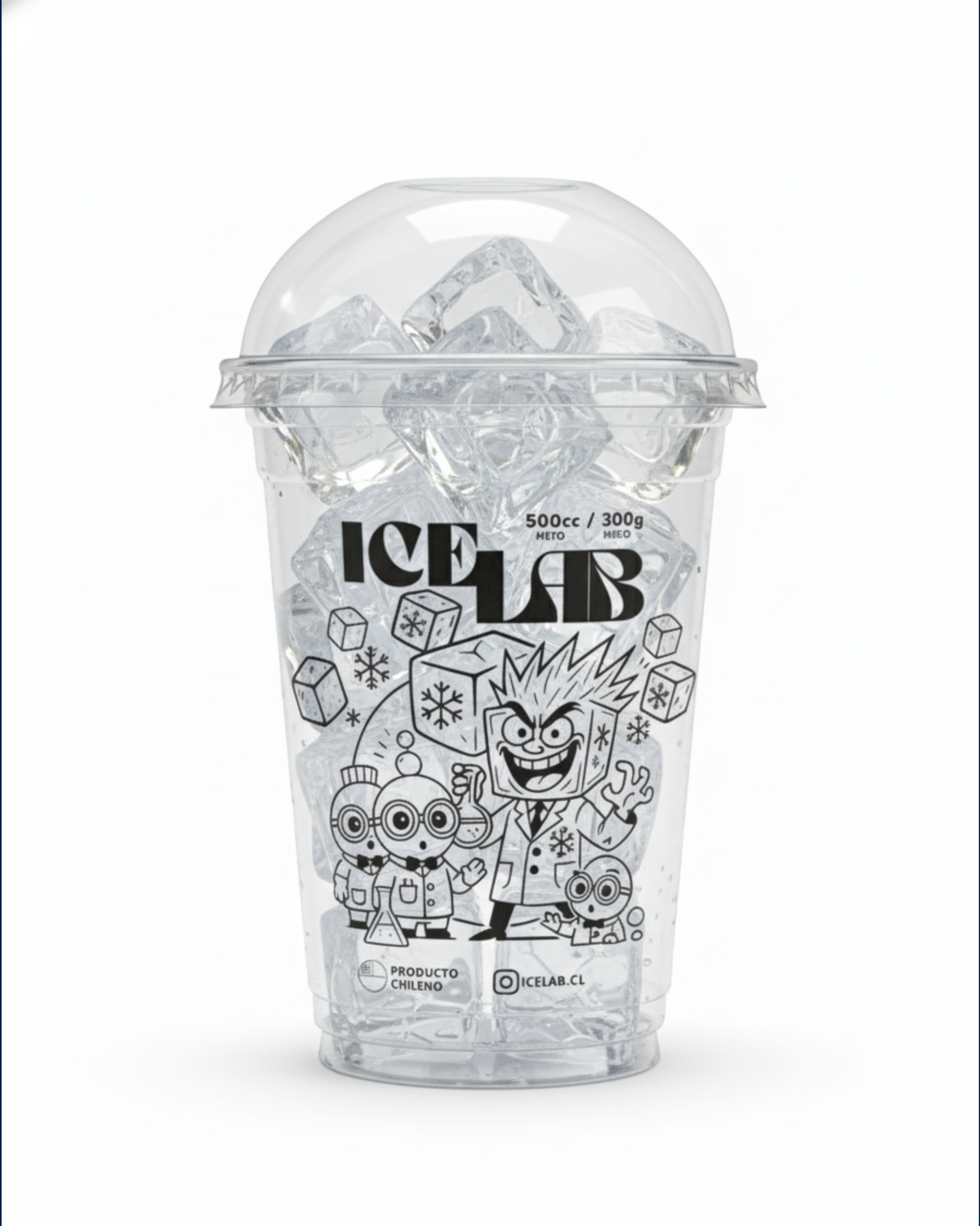 Vaso cubito ice 500 Ml